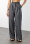 Women's Pleated Fabric High Waist Palazzo Pants Pants-002