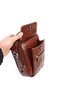 Leather Tan Hand and Shoulder Bag - 305 63 - 6