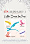 Blue Color-Dragon Hair Clamp-6Pcs - 8