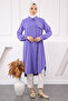 Lilac Side Tie Linda Tunic - 2