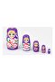 Wooden Matryoshka Doll Set of 5 - 3