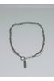 1. Grade Quality 316L Surgical Steel Women's Short Necklace, Double Chain Model No 38 - 2
