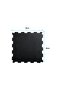 20MM Black & Blue Rubber Heavy-Duty Floor Exercise Mat , Interlocking Floor Tiles (1 Squared Meter) - 2