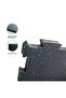 20MM Black & Blue Rubber Heavy-Duty Floor Exercise Mat , Interlocking Floor Tiles (1 Squared Meter) - 3