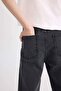 Boy's Loose Fit Straight Leg Pocketed Jean Trousers C3698A824Wn - 5