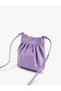 Crossbody Bag Faux Leather Thin Strap Zippered - 3