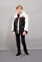 Waterproof Hooded Zippered Pocket Fleece Lined Coat Boys C9036A824Wn - 2