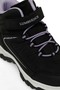 Flora 4Pr Black Girl's Outdoor Boots - 6