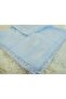 Handmade Crochet Patterned Jacquard Scarf Beaded Scarf on Fabric - 5