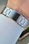 Dial Black Band Metallic Color Men's Wristwatch - 5