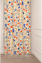 Flowers Leaf Striped Bohemian Patterned Special Design Digital Printed (Single Wing) Modern Stylish Background Curtain