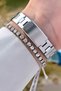 Women Wrist Watch with Dial Black Cord Metallic Color 24 Months Guarantee - 6