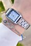 Women's Wristwatch with Blue Dial and Metallic Color 24 Months Warranty - 3