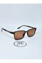 Telpa - Unisex Sunglasses Brown Uv400 Protection
