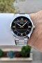 Dial Black Band Metallic Color Men's Wristwatch - 4