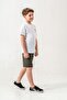 Ust Top and Back Printed Boy Shorts - T-Shirt Set - 5