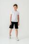 Stay Good Printed Pocket Zipper Boys Shorts - 2