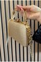Women's Silver Crystal Big Stone Evening Dress Bag Special Occasion Bag - 6