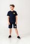 Ust Top and Back Printed Boy Shorts - T-Shirt Set - 2