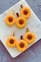 Mini Size 3-Piece Sunflower Clip Buckle - 2