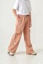 Cargo Pocket Legs Riveted Pocket Cover Inspiration Printed Girls' Sweatpants - 8