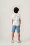 87 Reaper the World Printed Men Kids Shorts - t Shirt Kit - 6