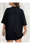 Daisies Printed T-Shirt - Printed Oversize Crew Neck Short Sleeve T-Shirt - 2