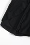 Women's Black Slit Skirt-Looking Swim Shorts - 8