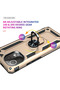 Xiaomi Mi 11 Lite Case Sofia Ring Silicone Cover - Gold Zngzr - 5