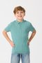 Boy's T-Shirt - Knitted Polo Collar Children's T-Shirt - Children's T-Shirt - 6