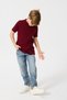 Boy's T-Shirt - Knitted Polo Collar Children's T-Shirt - Children's T-Shirt - 8