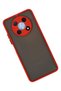 Huawei Nova Y90 Case Montreal Silicone Cover - Red Lzwdr - 3