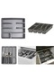 Cutlery Tray - Organizer- Silverware Storage For Kitchen Drawers - 4