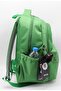 Daily School Backpack Waterproof Fabric Unisex School Bag 2200 Green - 5