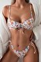 Tie-Up Floral Printed Bikini Bottom - 3