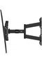 TV Wall Bracket, Swivel, Tilt, Pull-out, 305 cm (120"), up to 100 kg Black - 5