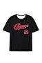 Chicago 23 Letter Printed Short Sleeve T-Shirt for Men, Casual Outdoor Trip Round Neck Top - 3