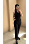 Elastic Belted Fabric Trousers - 3