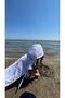 Muslin Beach Poncho, 100% Cotton Children's Bathrobe, Baby Sea Pool Towel - 6