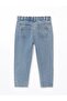 Lcw Baby Basic Girls' Jean Pants with Elastic Waist (S5) - 2