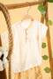 Girl Boy Baby Kids Cream Shorts Comfortable Suit Natural Cotton Trend Fashion Bottom Top Suit - 2