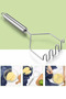 Practical Luxury Potato Masher Stainless Steel Potato Masher Puree Maker Apparatus Durable Masher - 5