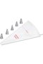 FABRIC PROFESSIONAL MAXI ICING SET WITH 5 STAINLESS STEEL NOZZLES - 3