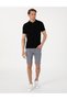 Black Slim Fit 100% Cotton Buttoned Polo Collar Knitwear T-Shirt 50305976-Vr046 - 4