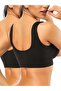 Chest Gathering Thick Straps Without Pad Bra Corset Sports Bra Bustier Half Tank Top - 4