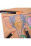 Uni-Ball Posca Pencil Paint Marker Red Kpe-200 - 3