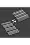 Adjustable Clear Acrylic 4-Tier Spice Rack Tray, Expandable Drawer Organizer, 2-Pack - 5