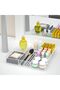 Acrylic Drawer Organizer, 6-Section Clear Makeup Tray for Drawer Office Bedroom (11.8x11.8 inch) - 6