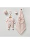 Nipperland Organic Cotton Cream Cotton Baby Girl Knitwear Hospital Discharge Set 100% Cotton - 2