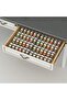 Adjustable Clear Acrylic 4-Tier Spice Rack Tray, Expandable Drawer Organizer, 2-Pack - 3